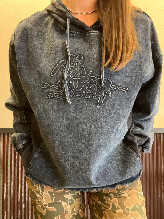 Denim Hoodie