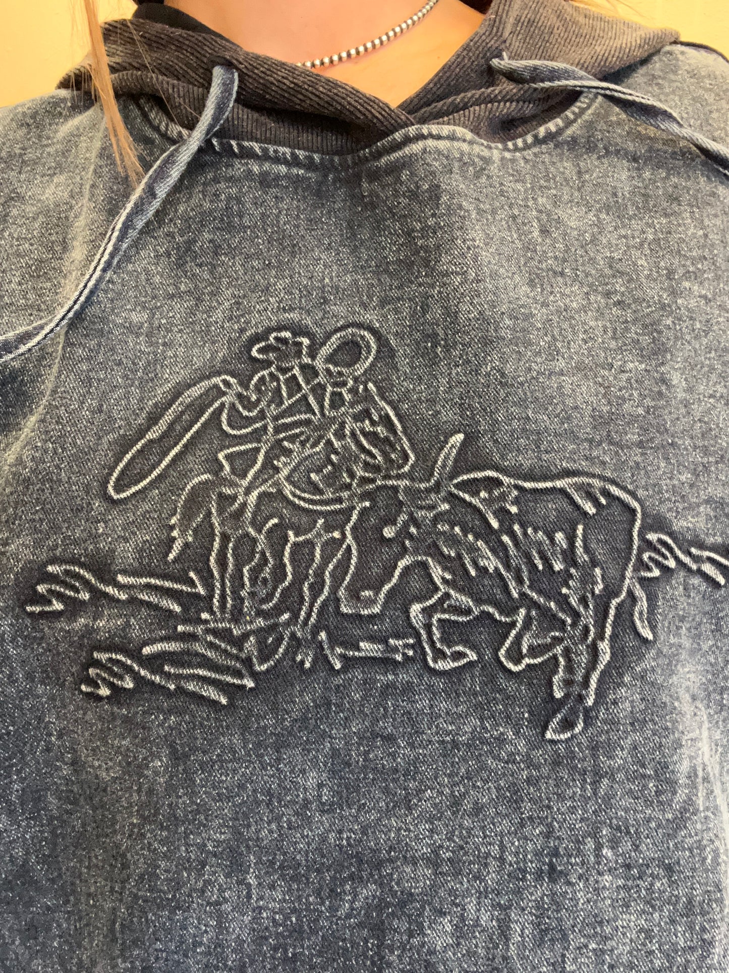 Denim Hoodie