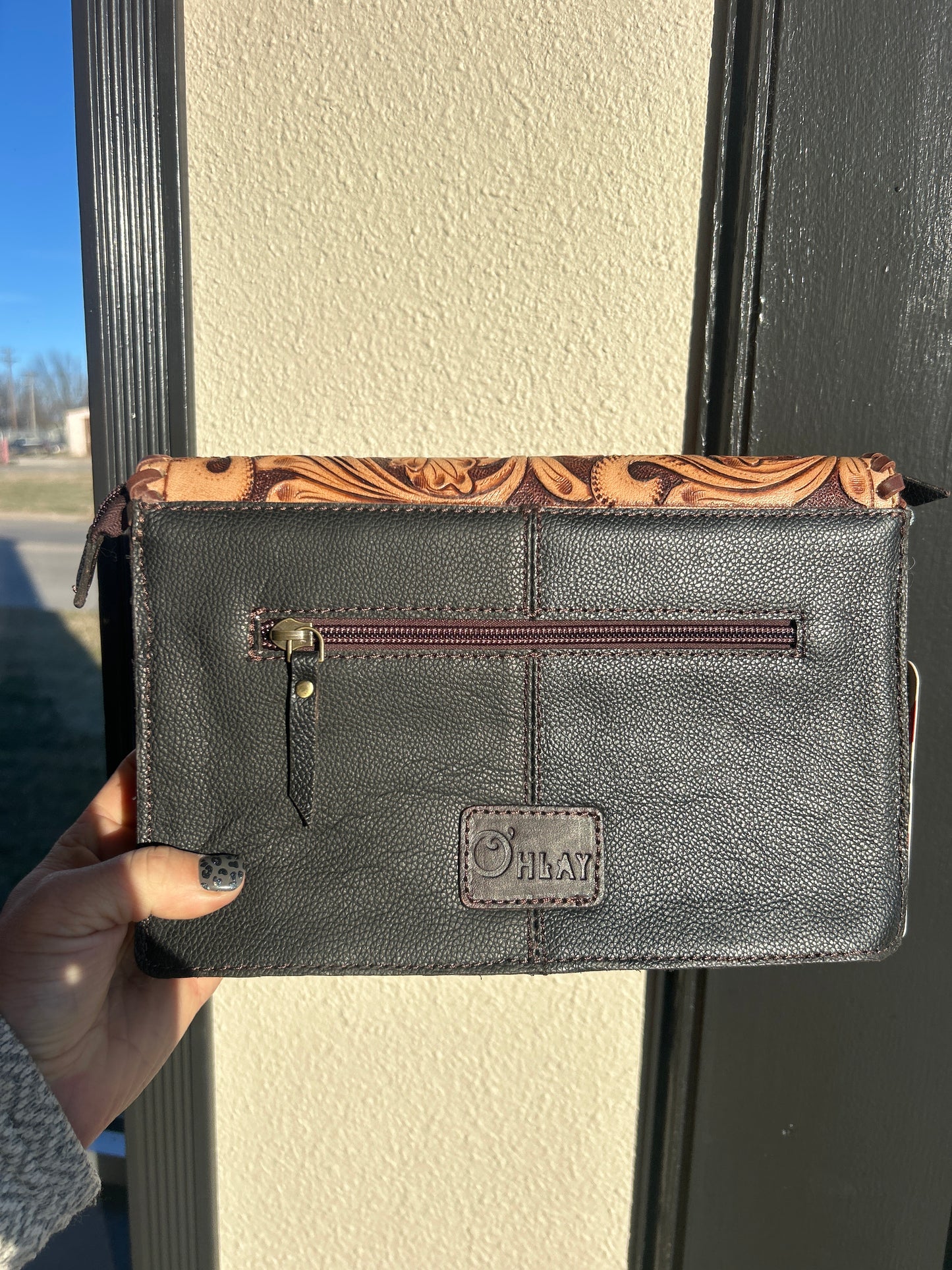 Crossbody Leather Purse