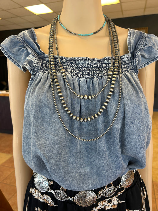 Denim Tank