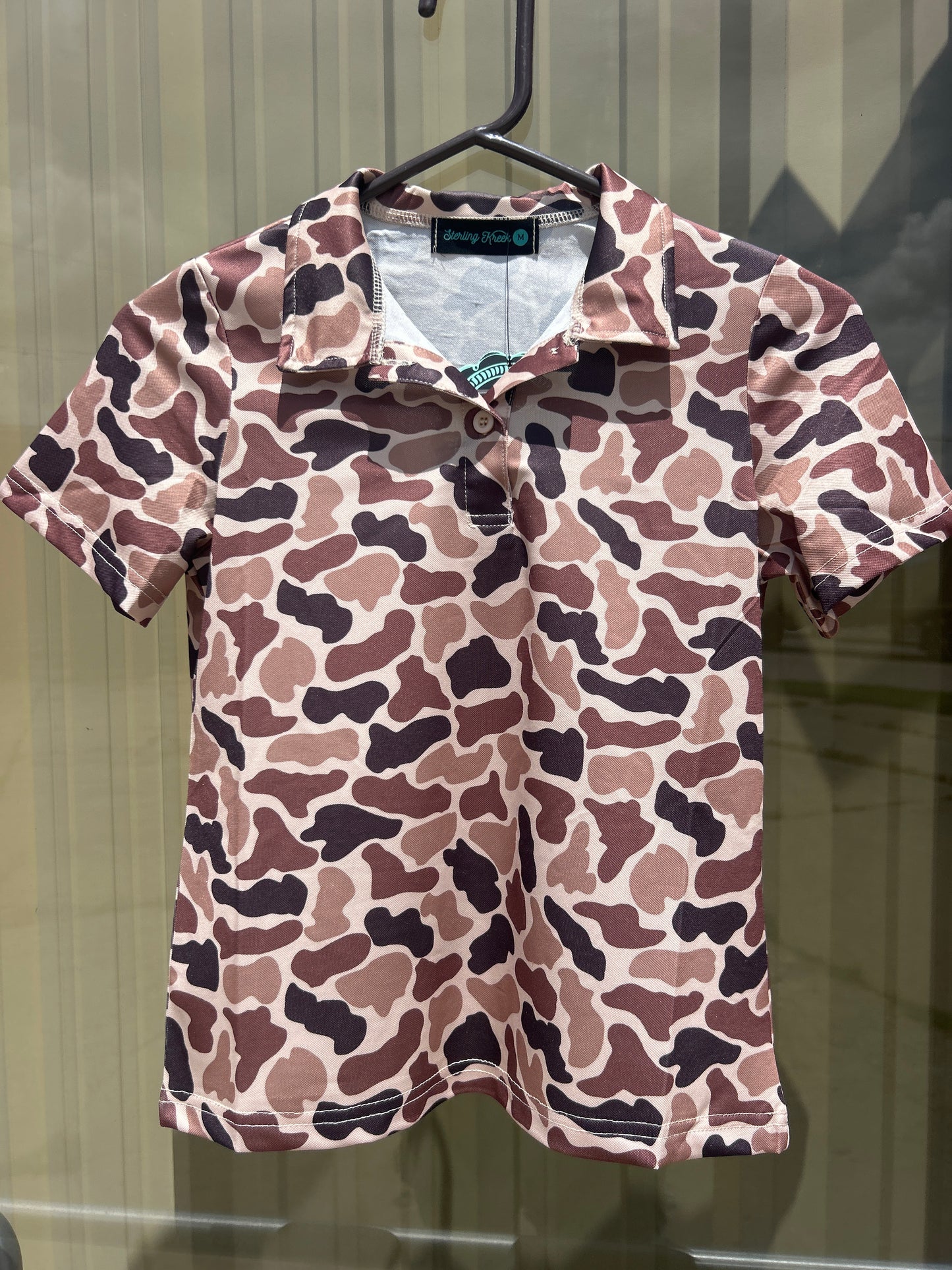 Kids Camo Polo
