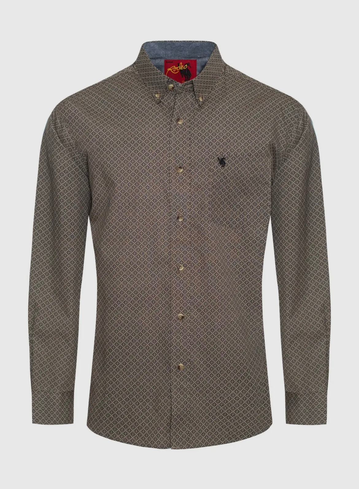 Brown Button Up - Men’s