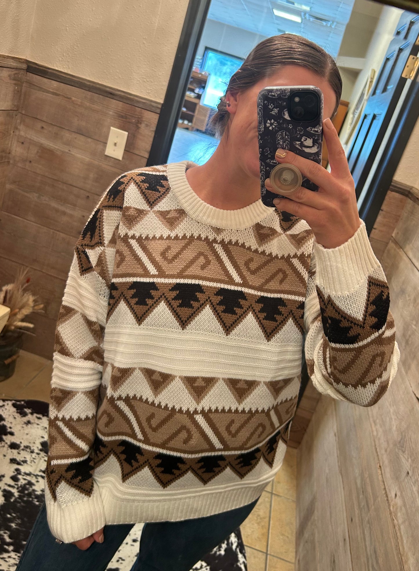 Boho Knitted Sweater