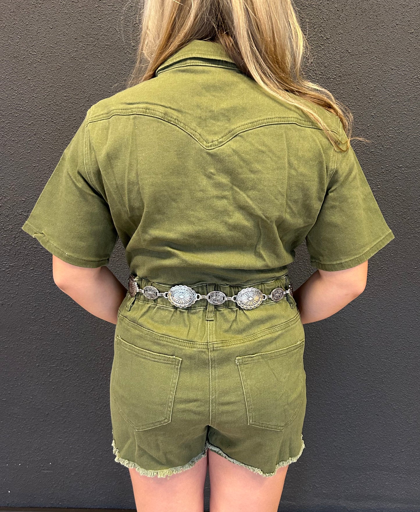 Olive Romper