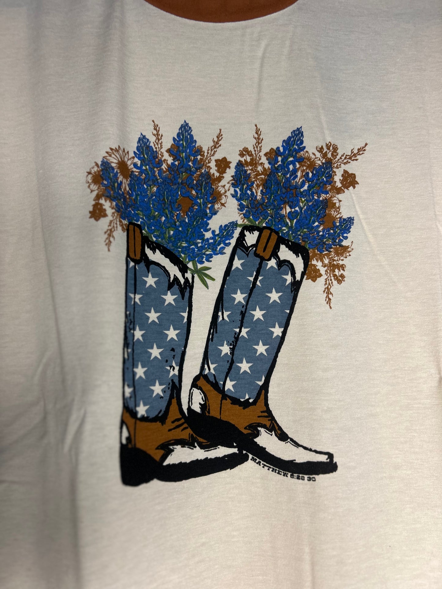 Boot Bouquet Tee