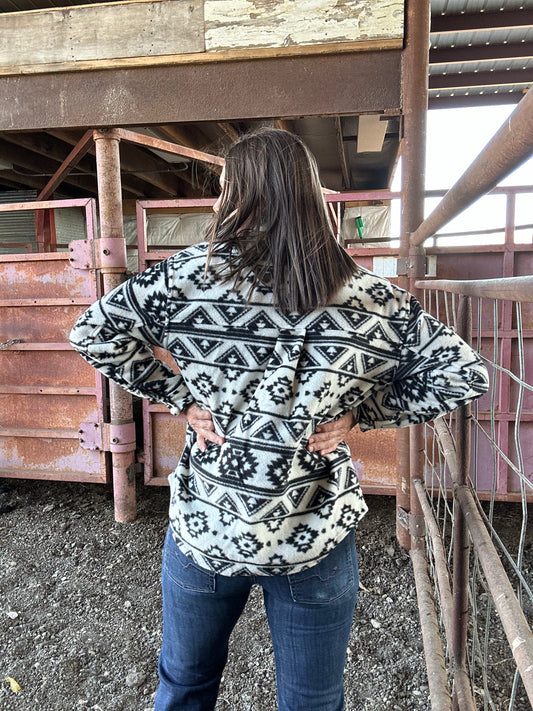 Aztec Fleece Shacket