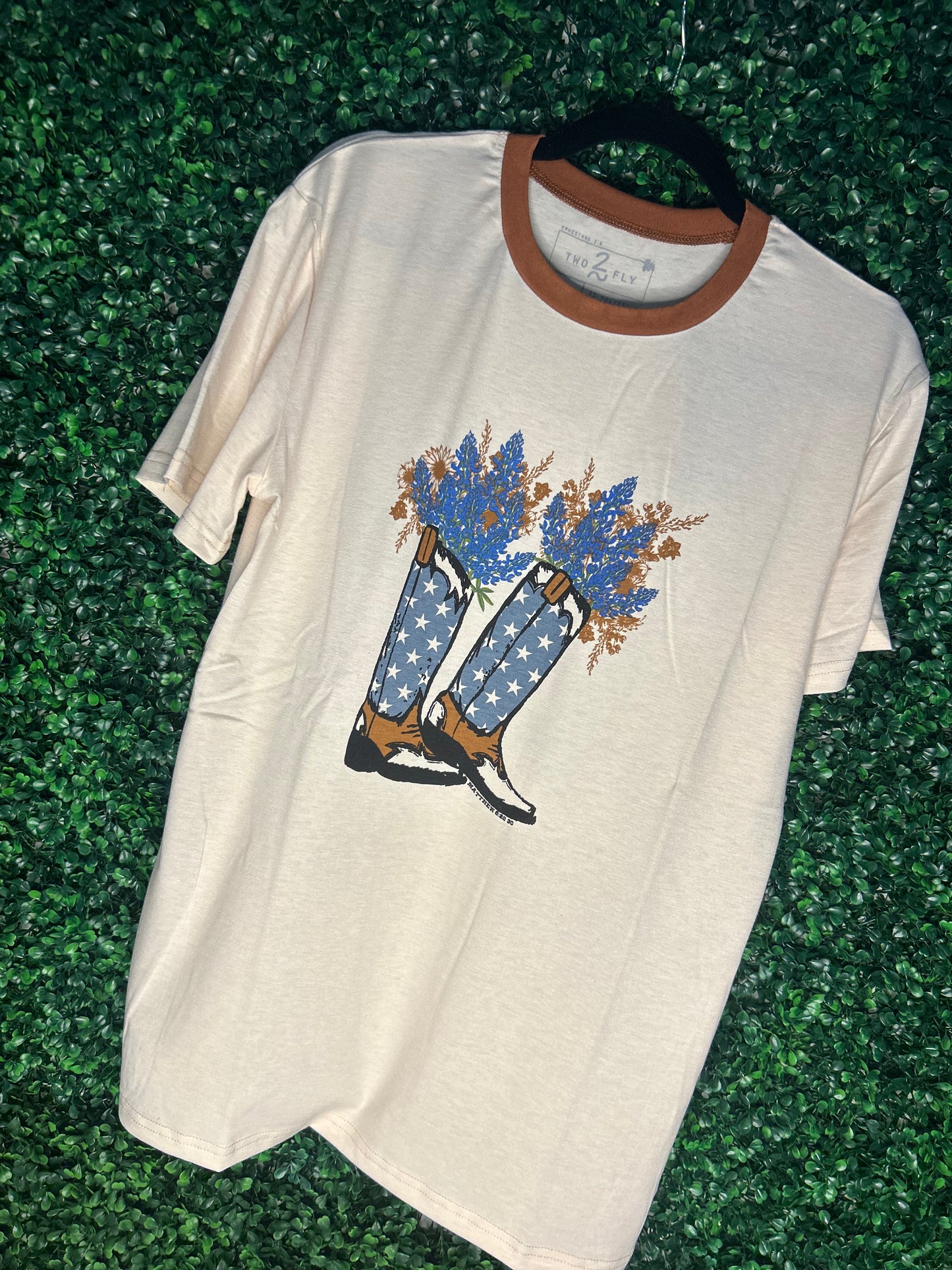 Boot Bouquet Tee